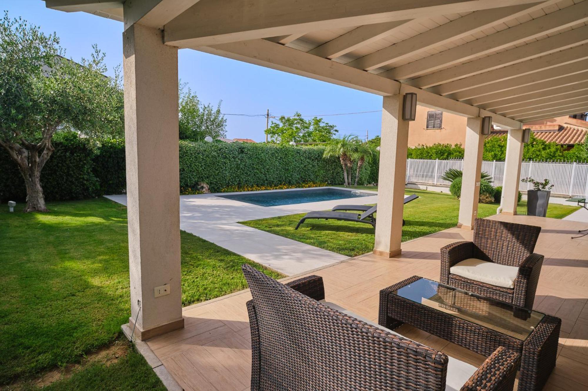 Villa Sicilia ลาสการี ภายนอก รูปภาพ